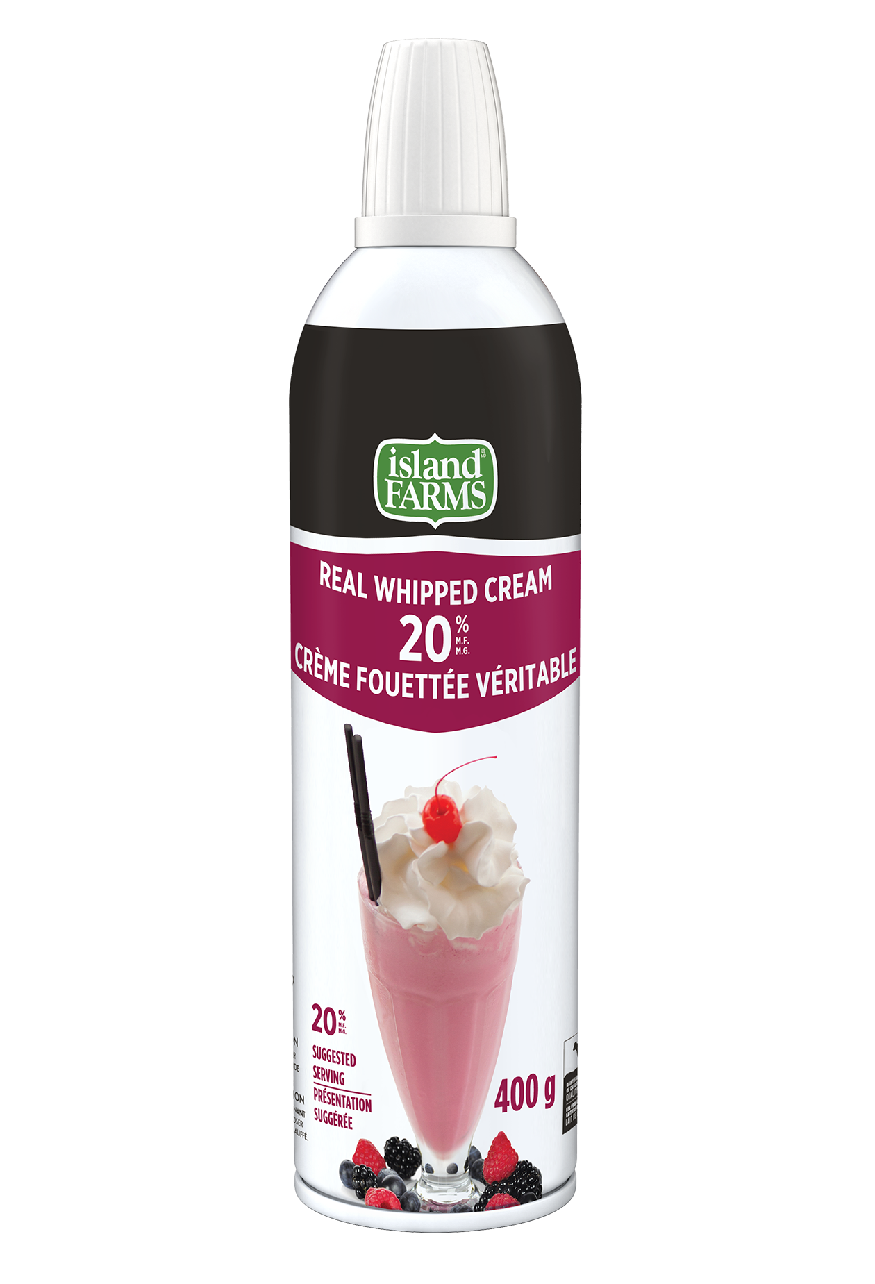 Aerosol Whipped Cream Island Farms